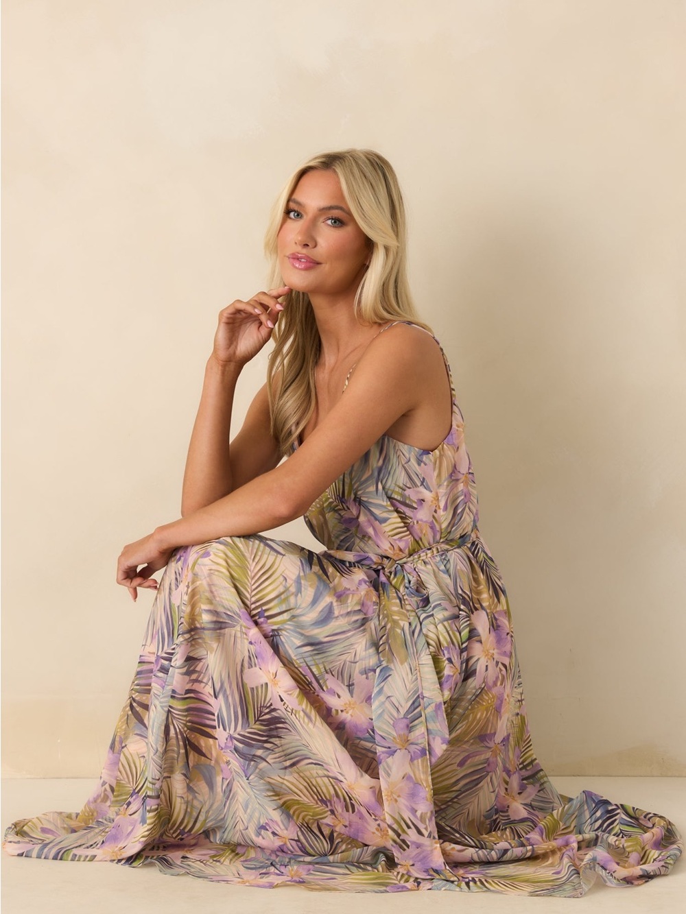Dress Forum "Meet Me In Maui" Extra Flared Maxi Dress